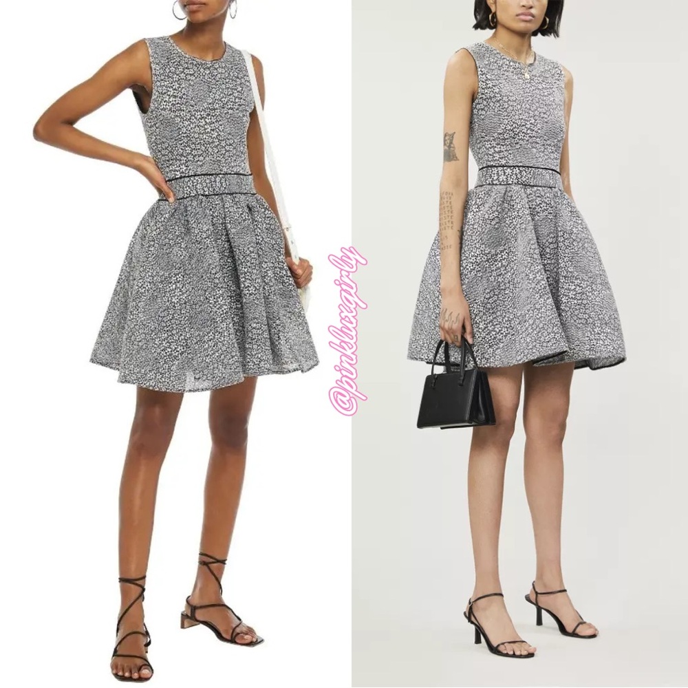 🖤$375 MAJE Reinatta Knit Flared Mini Dress
